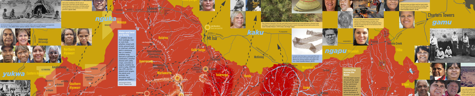 Lake Eyre Basin Map Header